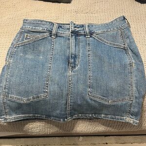 American Eagle Denim Skirt with Pockets